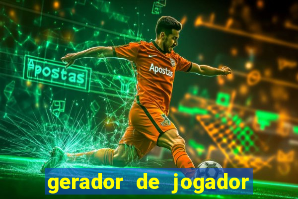 gerador de jogador de futebol